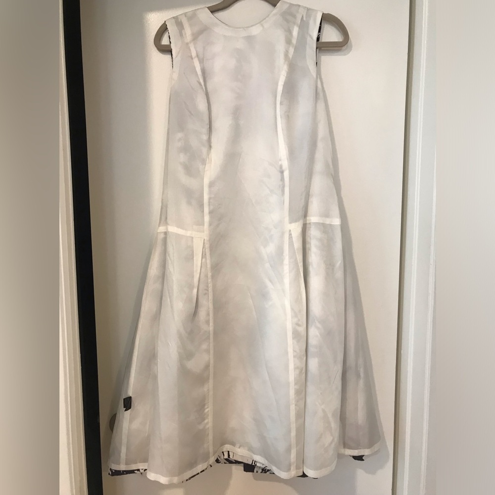 NWT! CARMEN MARC VALVO floral midi dress SZ 12 - Picture 10 of 15